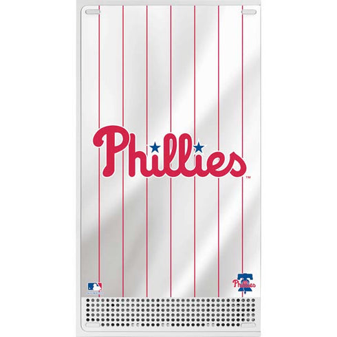 MLB Philadelphia Phillies Home Jersey Xbox Series S Console Skin